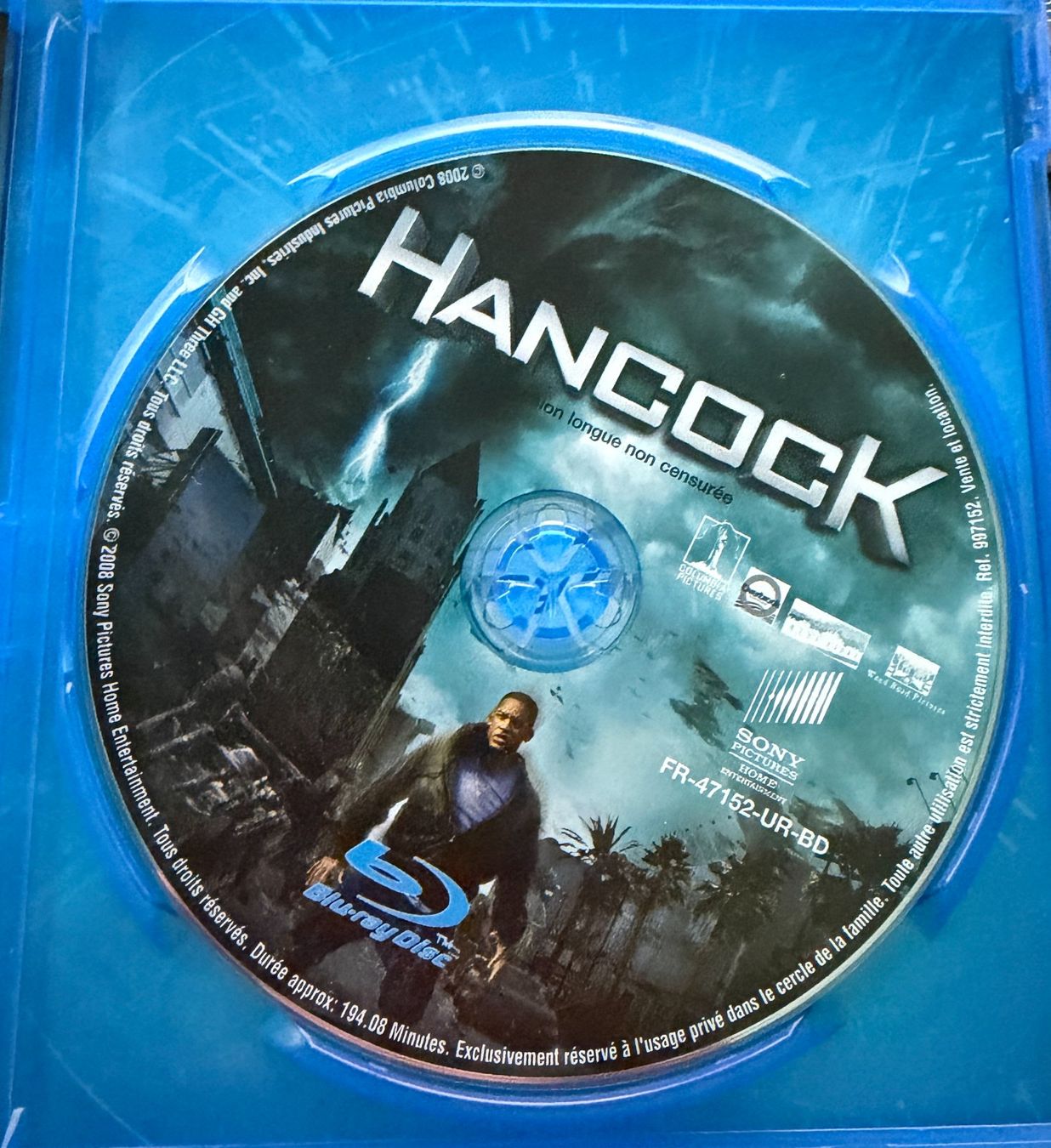 Tutti i DVDs: Hancock Version longue non censurée (2008) - Blu-ray – Usato da Semsales venduto da __Florian__ 3