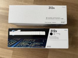 HP Laserjet 312A 312X Tonerkartuschen neu ungeöffnet
