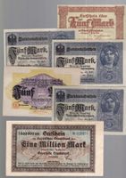 Germany noten 6 stück UNC