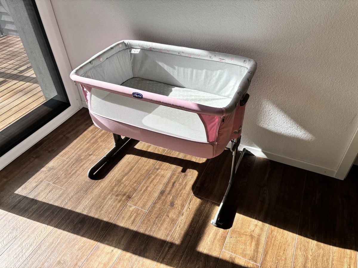 Chicco Letti: Chicco Next2Me Beistellbettli, rosa – Usato da Zullwil venduto da Lu_Ru_23 2