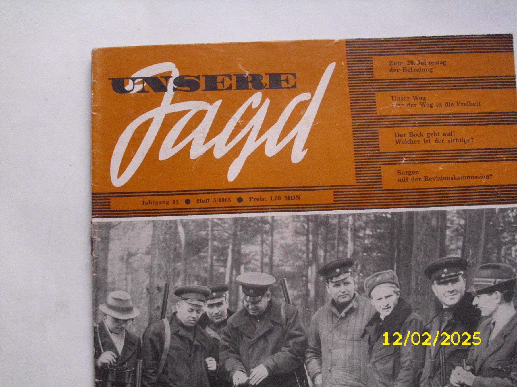 Zeitschriften & Magazine: Unsere Jagd , DDR 1965 – Gebraucht aus Schwanden GL von roerich20 4