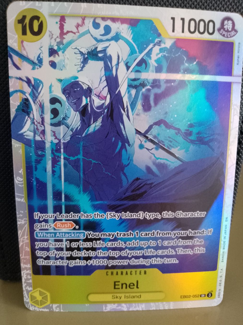 Bandai Carte collezionabili: One Piece Enel Englisch EB02-052 – Nuovo (secondo la descrizione) da Jona venduto da Stack