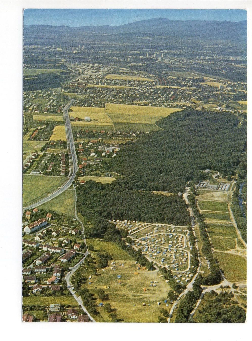Cartoline postali: REINACH bei Basel Campingplatz Waldhort – Nuovo (secondo la descrizione) da Jona venduto da philajona
