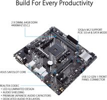 Asus B450M-K, 16GB RAM, SSD250GB, Ryzen5 2400G, Win11 pro
