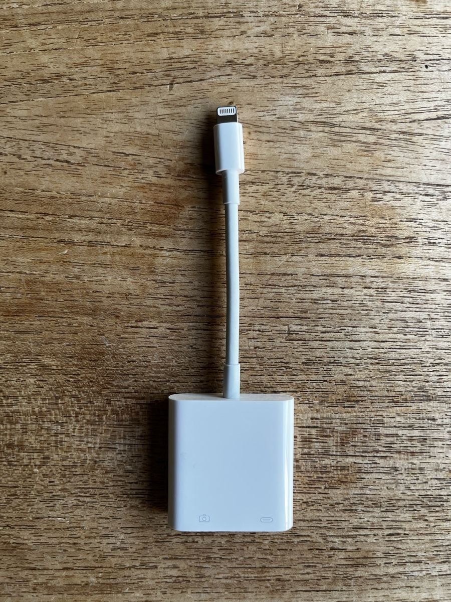 Apple Unità & Adattatore: APPLE Lightning auf USB 3 Kamera-Adapter, Weiss – Nuovo (secondo la descrizione) da Bern venduto da lea_wg26