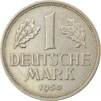 1 DM Münze - 1950