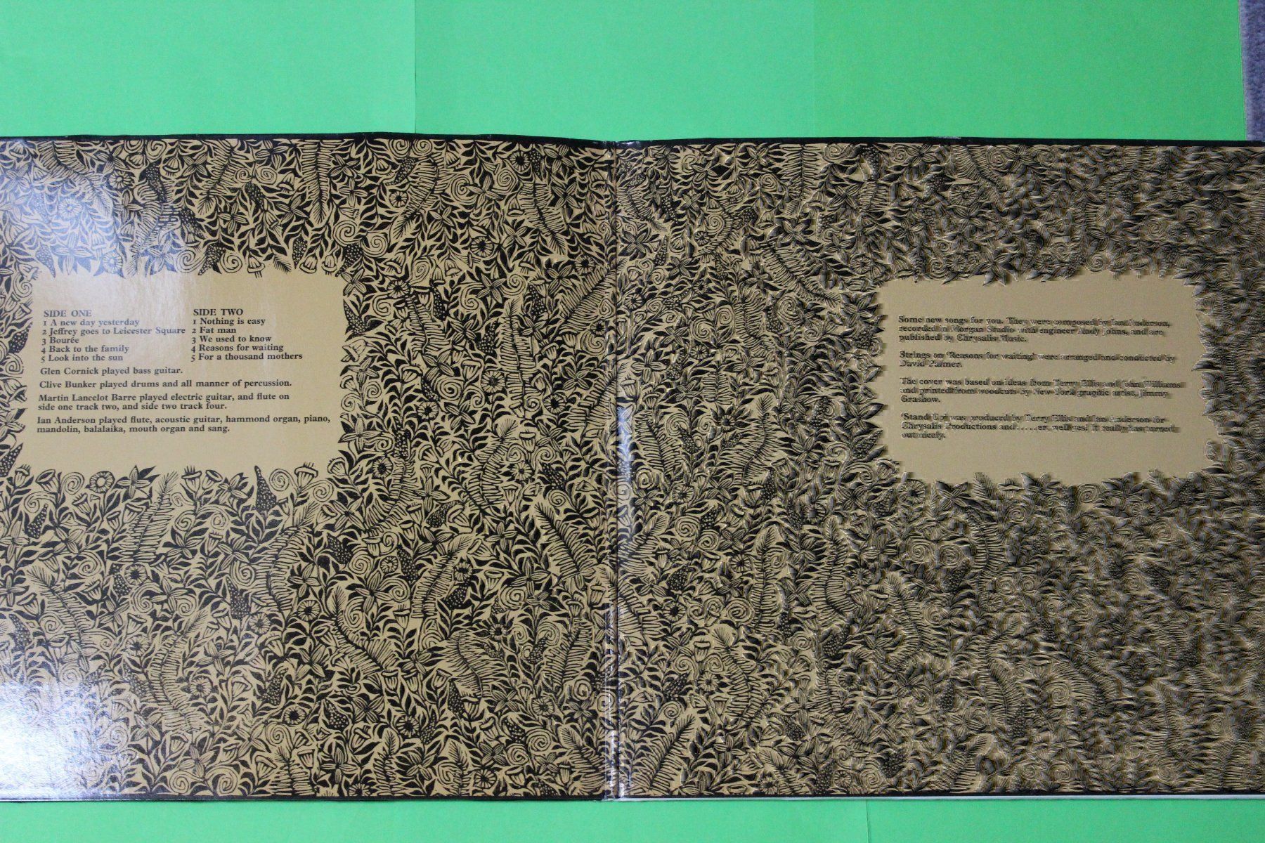 Schallplatten: Jethro Tull - Stand up 1969 LP Vinyl – Gebraucht aus Tübach von JamesStone 2