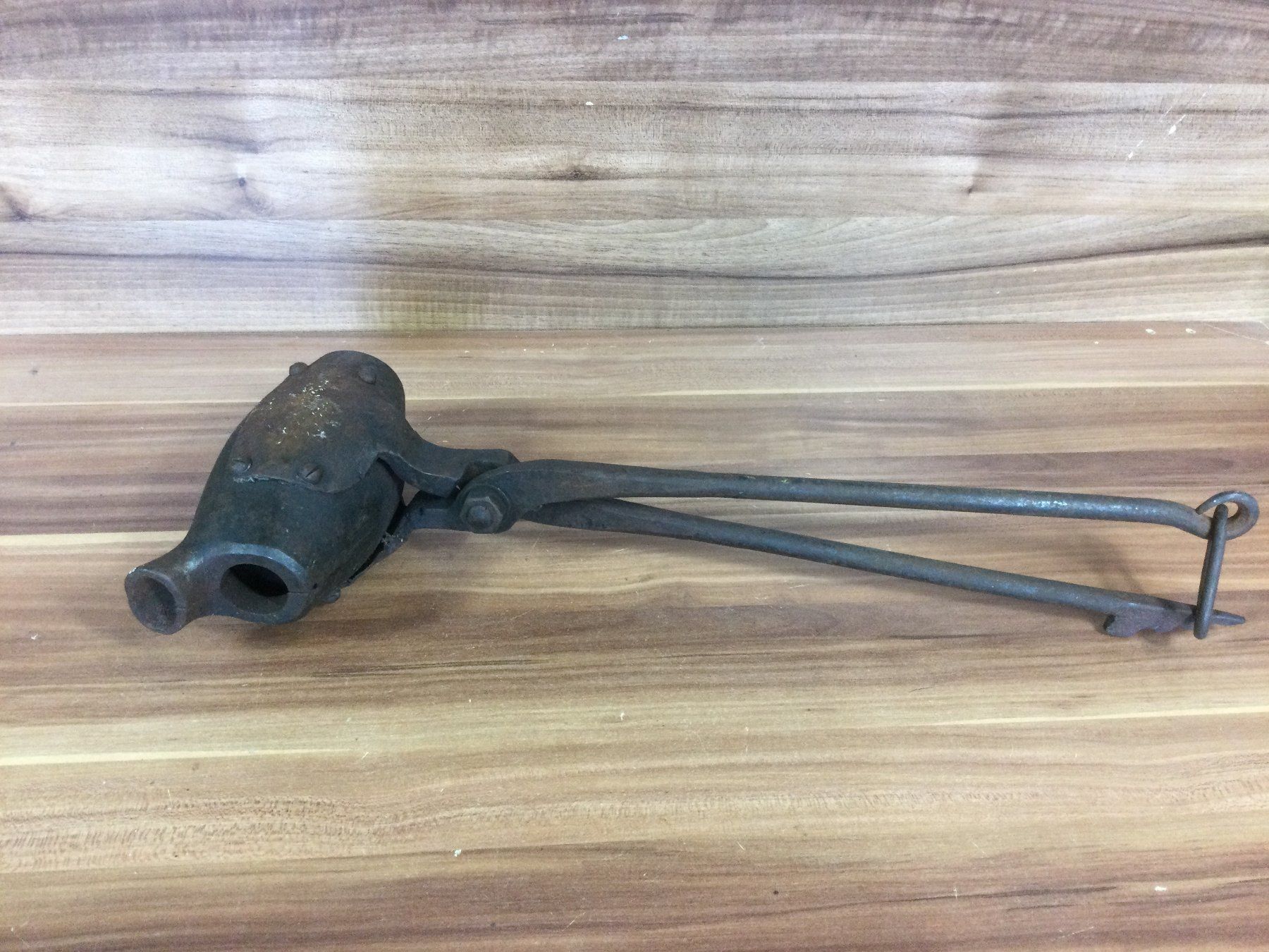 Outils anciens: Antike Schmiede oder Giesserei Form Eisenzange – D'occasion à Wangen SZ par kuriosum12 4