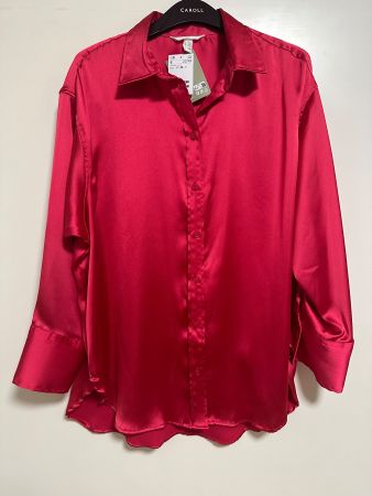 H&M Bluse- Rosa Gr M