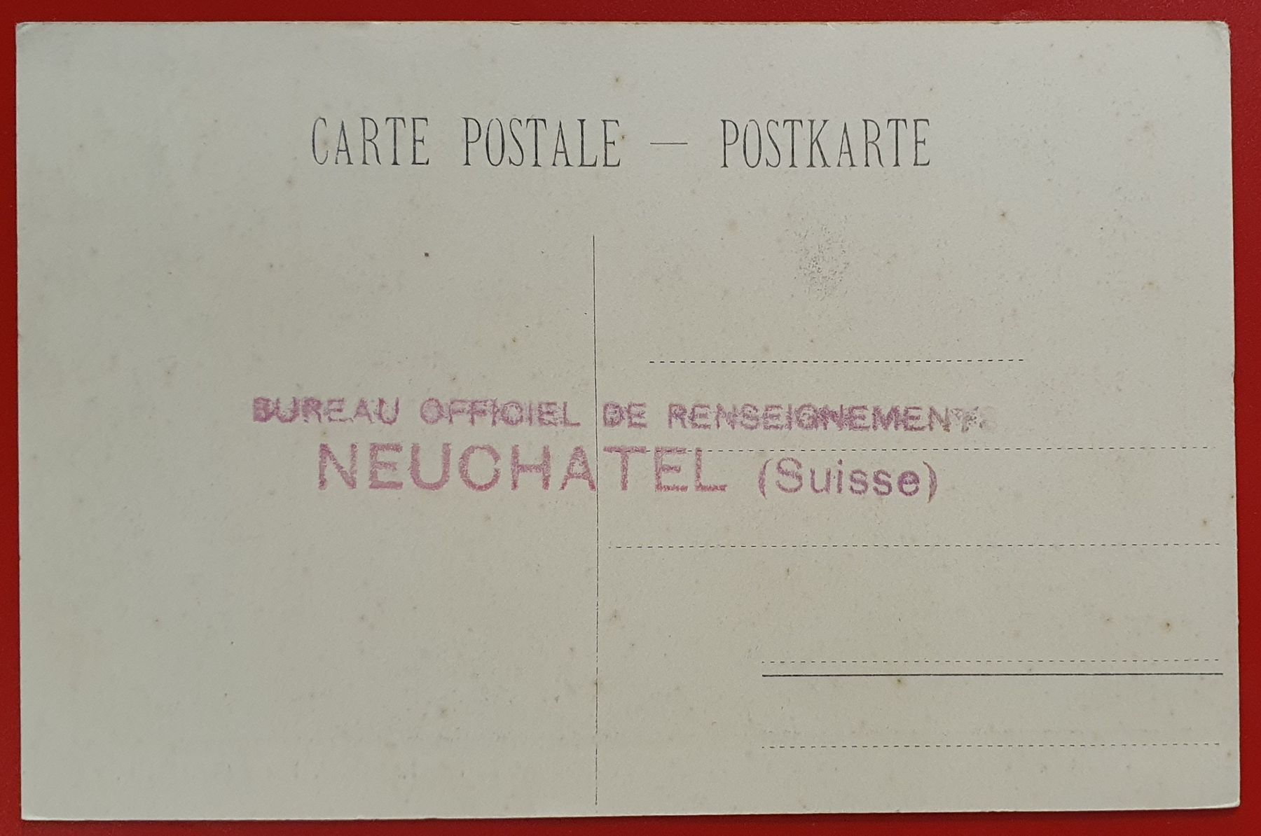 Cartoline postali: Villa Bellevue Neuchâtel - belebt – Usato da Kreuzlingen venduto da Rschweiz1 1
