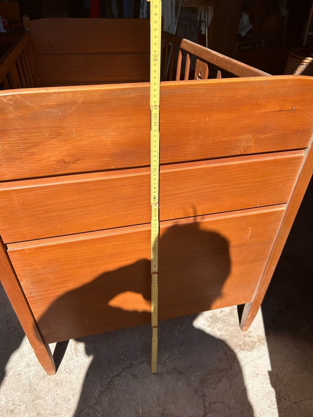 Letti: Altes Kinderbett aus Holz – Usato da Aristau venduto da WalterM06 6