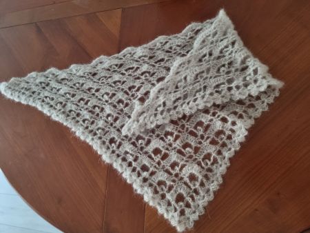 Châle crochet fait main par moi même
