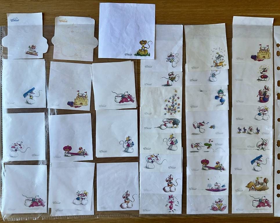 Papiere: Diddl Klebezettel / Notizzettel – Gebraucht aus Wynau von Julia215