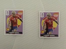 2x Panini FIFA World Cup 2026 Lamine Yamal Extra Sticker