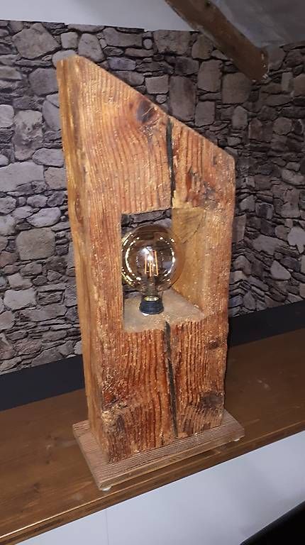 Lampade: altholz Leuchte  Lampe – Usato da Wald ZH venduto da Orgelfreak 4