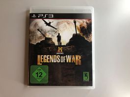 History Legends of War - PS3