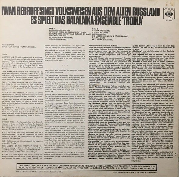 Dischi in vinile: 3x LPs Iwan Rebroff – Usato da Grüningen venduto da azulmarron 2