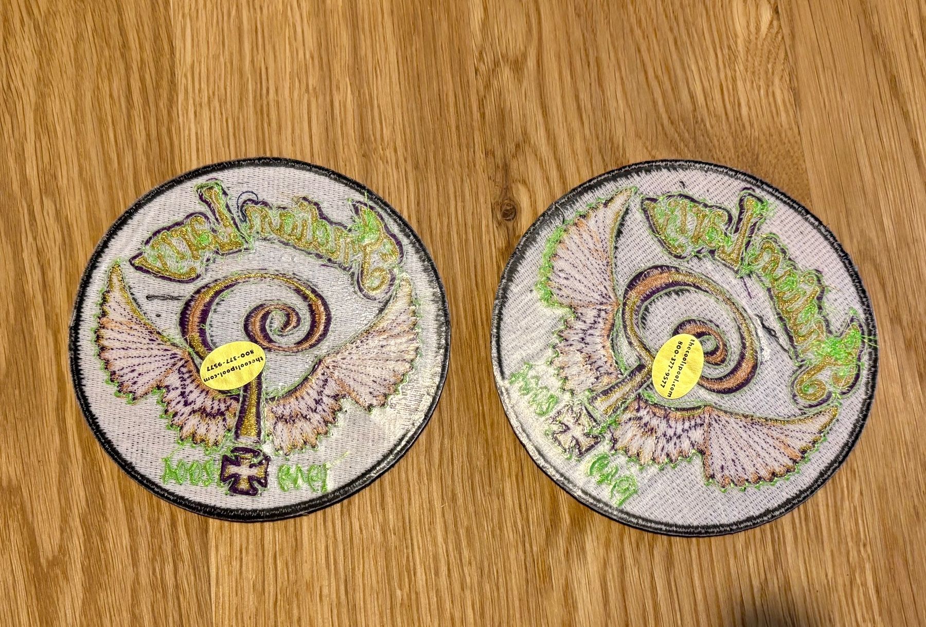 Insignes: 2 écussons Indian Larry – Neuf (Voir description) à Losone par courrier 3
