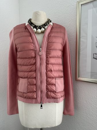 Moncler Cardigan Maglia Tricot rosa - Grösse S