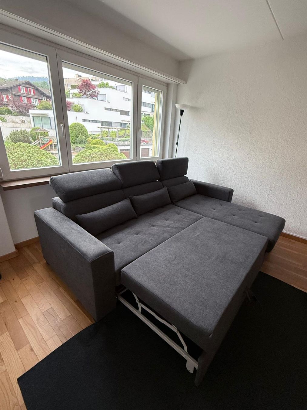 Divani: Carryhome ECKSOFA Webstoff Graphitfarben – Usato da Vättis venduto da MauMP 5
