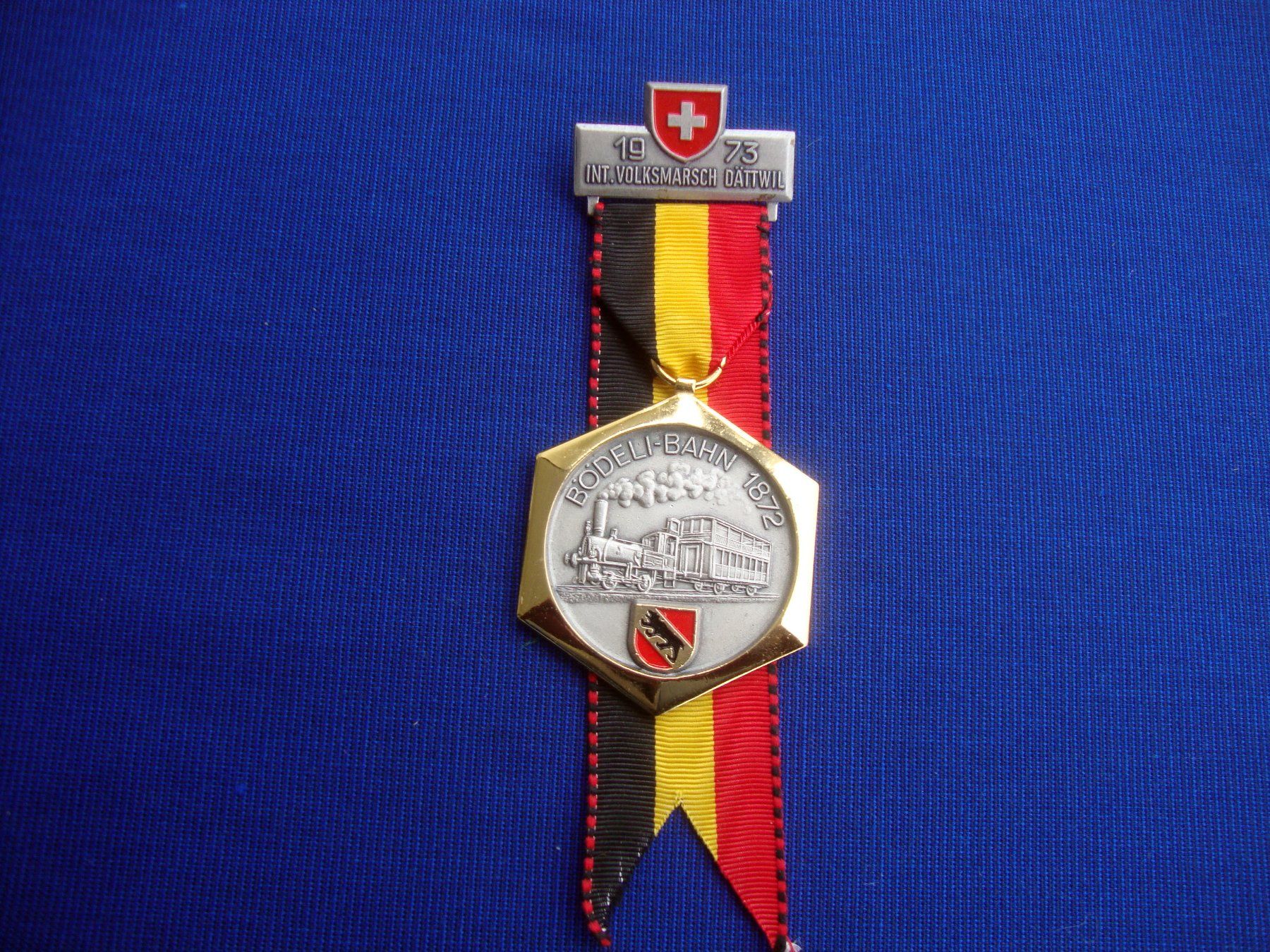 Medaglie: Bödeli-Bahn Bern 1872 Medaille – Usato da Döttingen venduto da Kubuli1