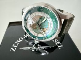 ZENO OS Polar Worldtimer Automatic -Ltd.x/300 -SRP Fr.3998.-