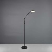LED Stehleuchte, Schwarz, 161 cm Höhe