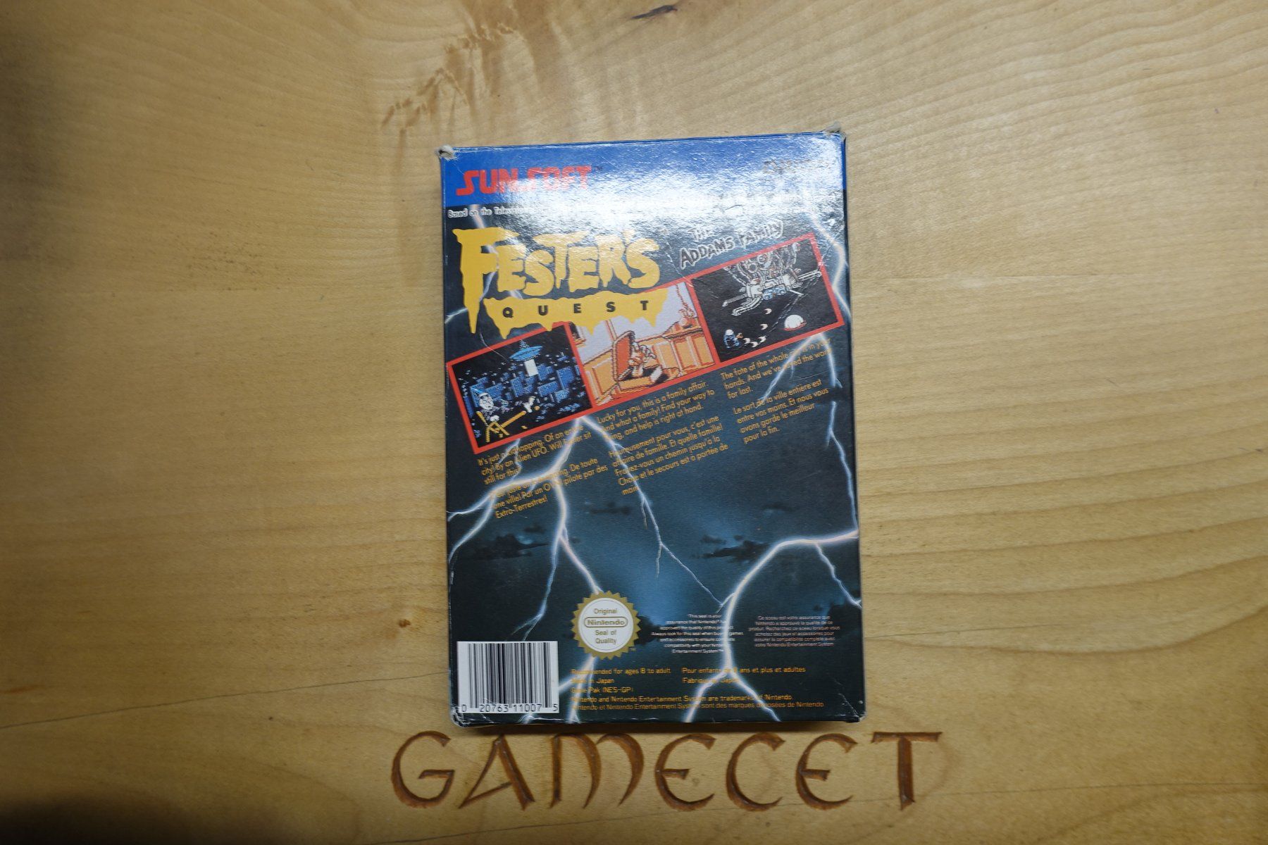 Nintendo Spiele: Fester's Quest – Gebraucht aus Steinach von Gamecet 5