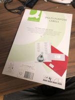 Klebeetikette Etikette 105x48mm12x100Stück Mehrzwecketikette