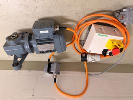Getriebemotor 400V mit Steuerbox neuwertig