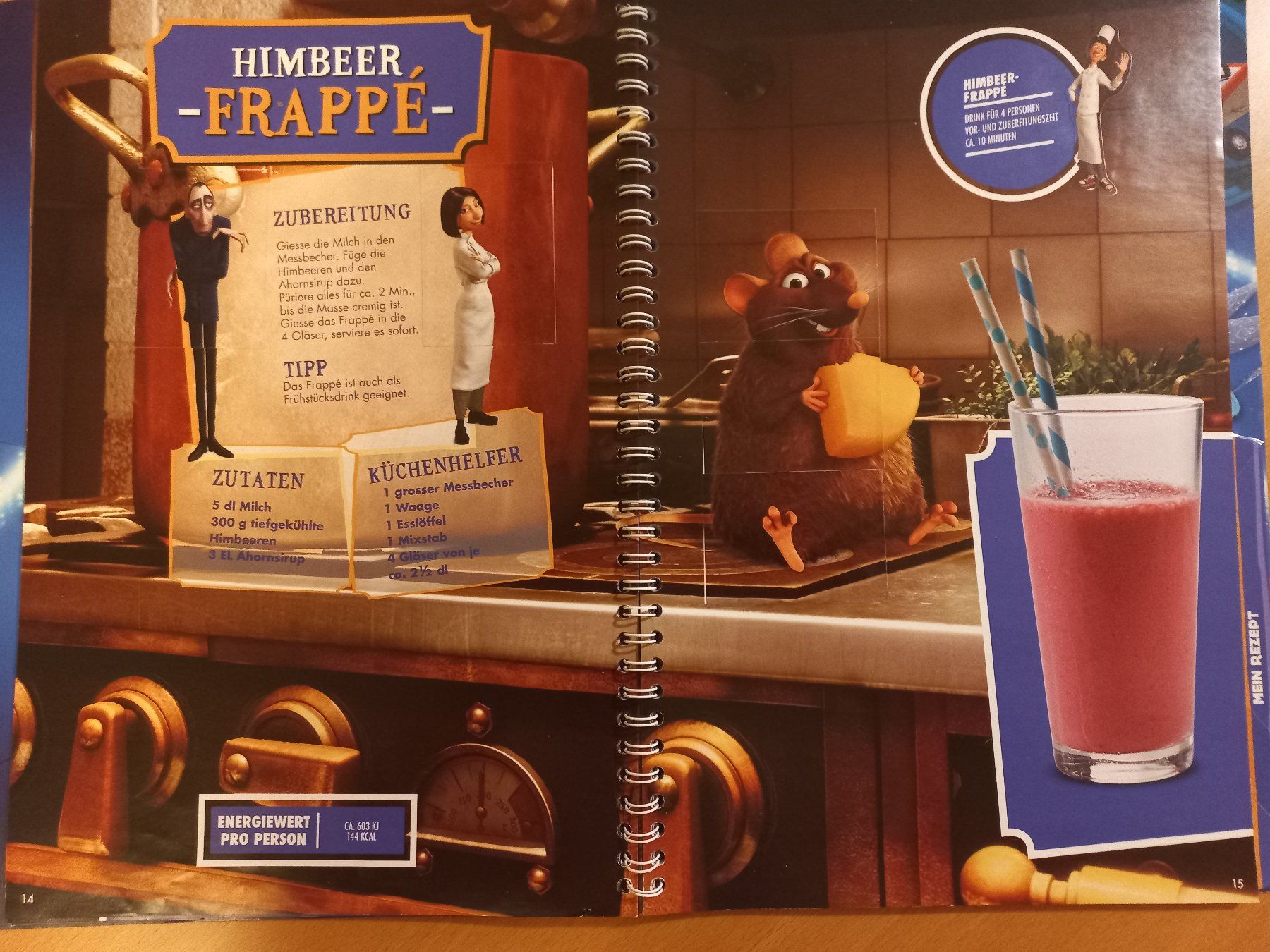 Libri: Kochbuch für Kinder mit Disney Helden – Usato da Dübendorf venduto da movana 1