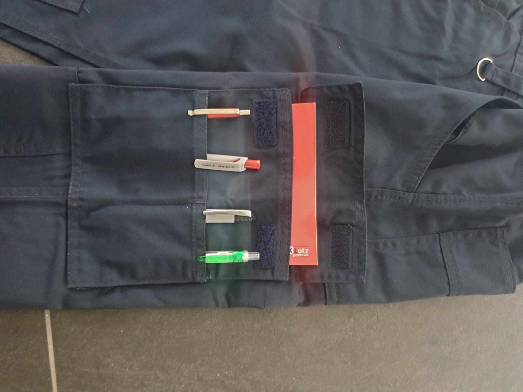 Pantaloni: Abeitshose Blau Gr 42 (NEU) – Nuovo e nell'imballaggio originale da Bischofszell venduto da badza72 7