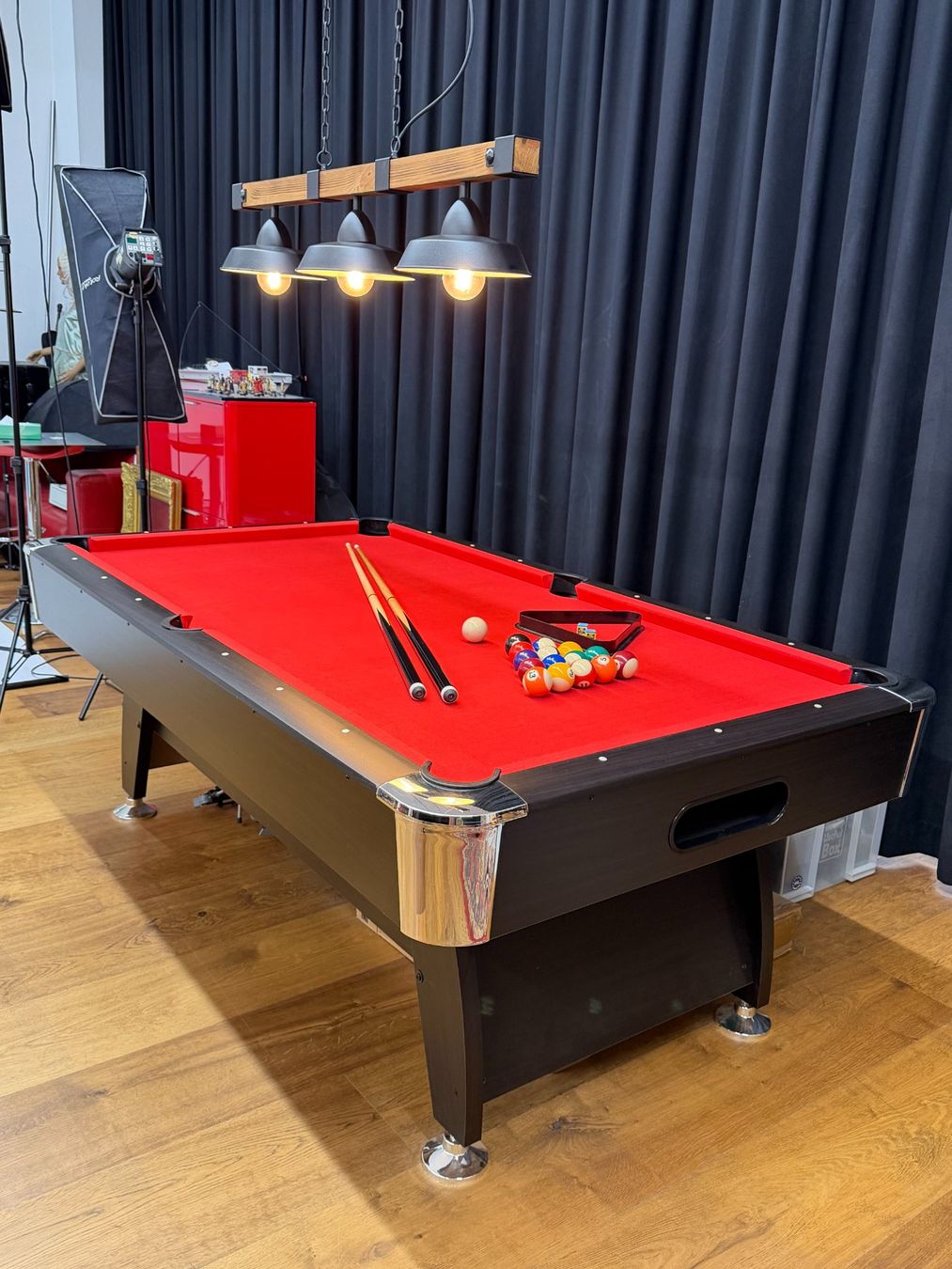 Billiardtische: 7 ft Billardtisch "Premium" – Braun / Rot – Gebraucht aus Olten von antonio.troia 4