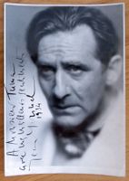 Jean Yonnel (1891-1968) Schauspieler - sign. Grossfoto