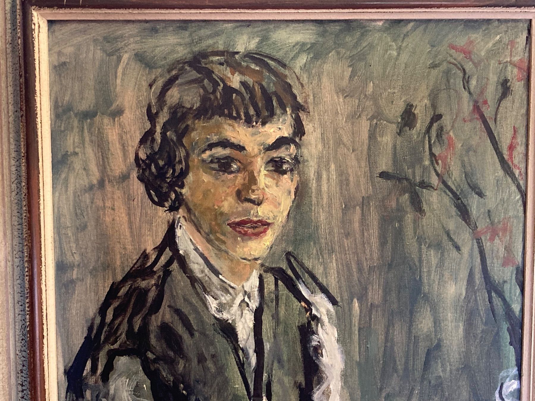 Dipinti: Damen Portrait Oelgemälde signiert – Usato da Basel venduto da Kaffee_und_Kunst 1