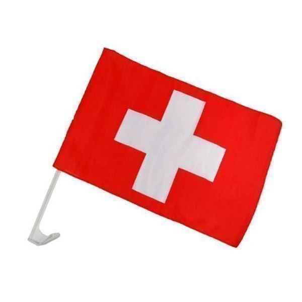 Fahnen: Autofahne Schweiz 2 stück – Neu und originalverpackt aus Spreitenbach von mario-shop.xs