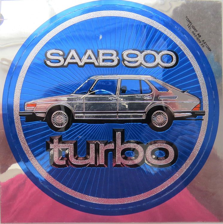 Sticker SAAB 900 verchromt (Neu (gemäss Beschreibung)) in Ettingen für ...