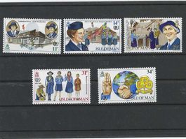 GB/ INSEL OF MAN 1985 ** 75 JAHR PFADFINDER