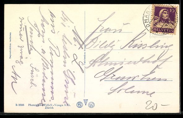 Cartoline postali: Romanshorn, Hotel Schiff, Bahnhof und Ha – Usato da Berlin venduto da bartko-reher 1