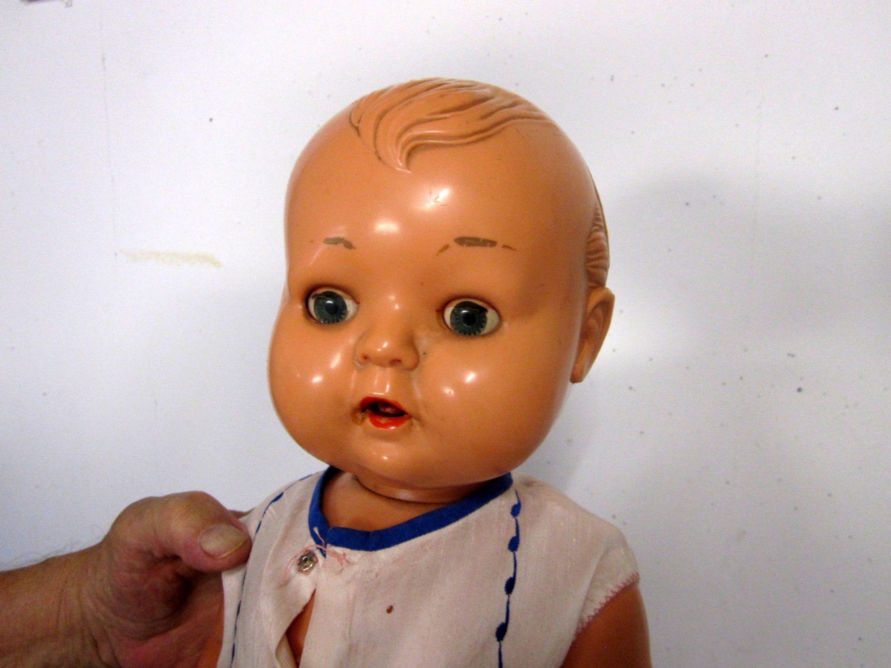 Bambole: Puppe aus Hartplastik 50 cm gross – Usato da Binningen venduto da fel_8mgn 1