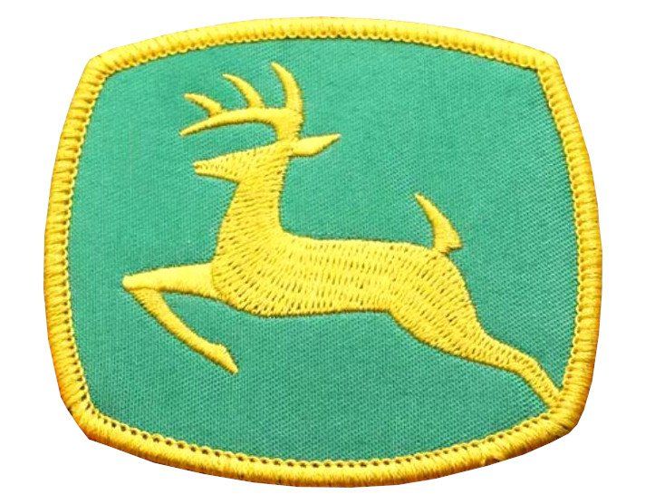 John Deere Toppe: John Deere Aufnäher Badge Patch Traktor Hirsch Bauer Tractor – Nuovo e nell'imballaggio originale da Dättlikon venduto da easythings 1