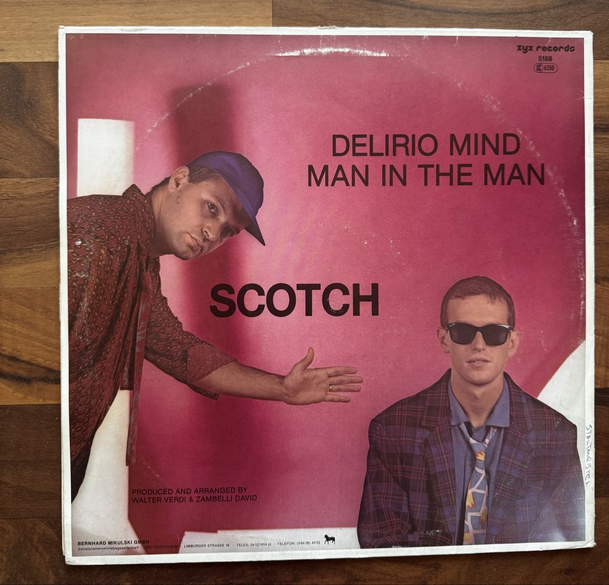 Dischi in vinile: Scotch - Delorio  Mind - 12" Maxi - 80s/Italo Disco – Usato da Rorbas venduto da BlackstarRecords 1