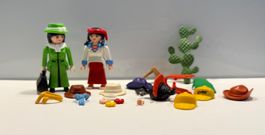 Playmobil Figuren mit Hüten und anderes Zubehör