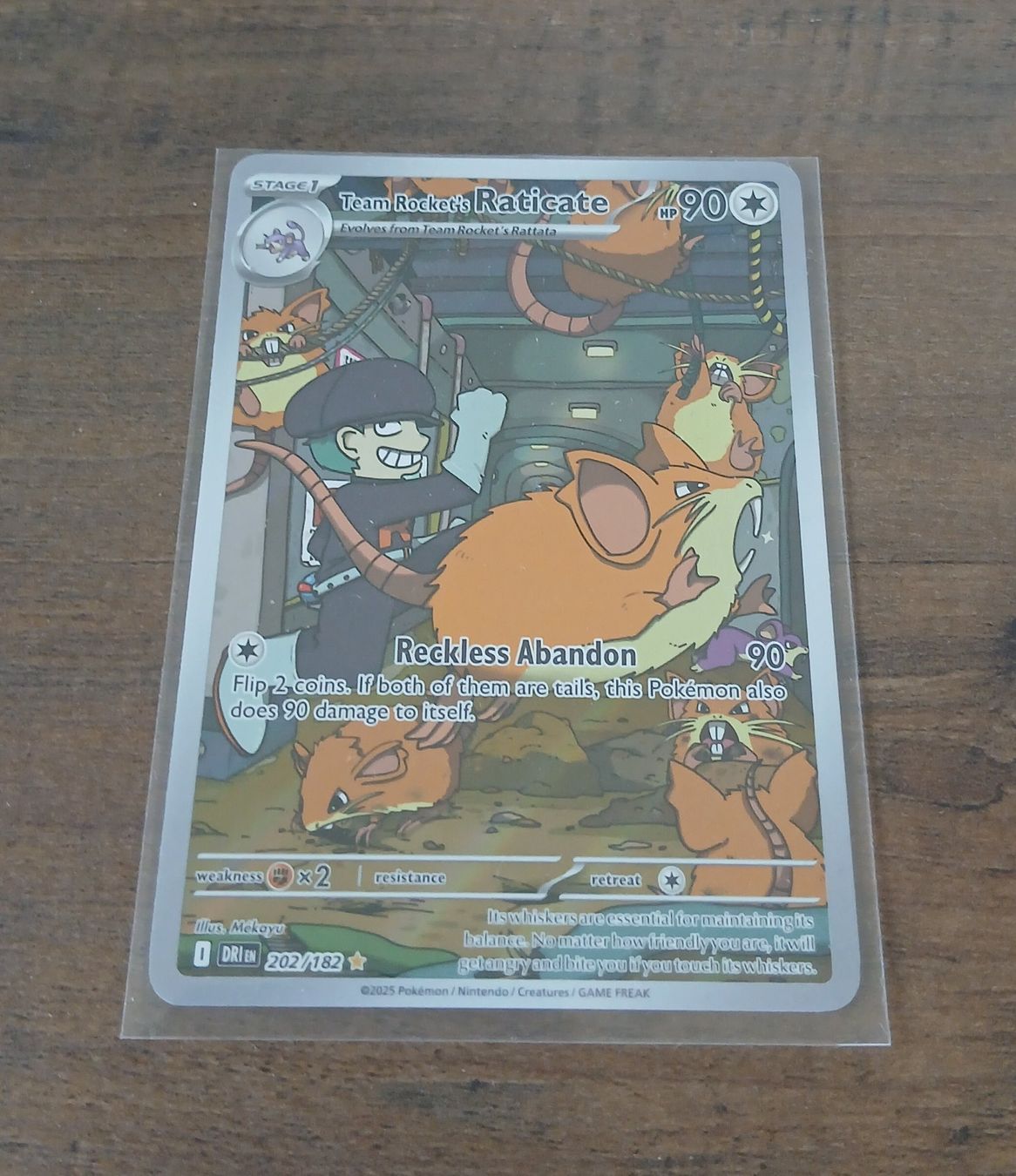 Pokémon Carte collezionabili: Pokemon Team Rocket's Raticate 202/182 – Usato da Märwil venduto da Chi_87pp