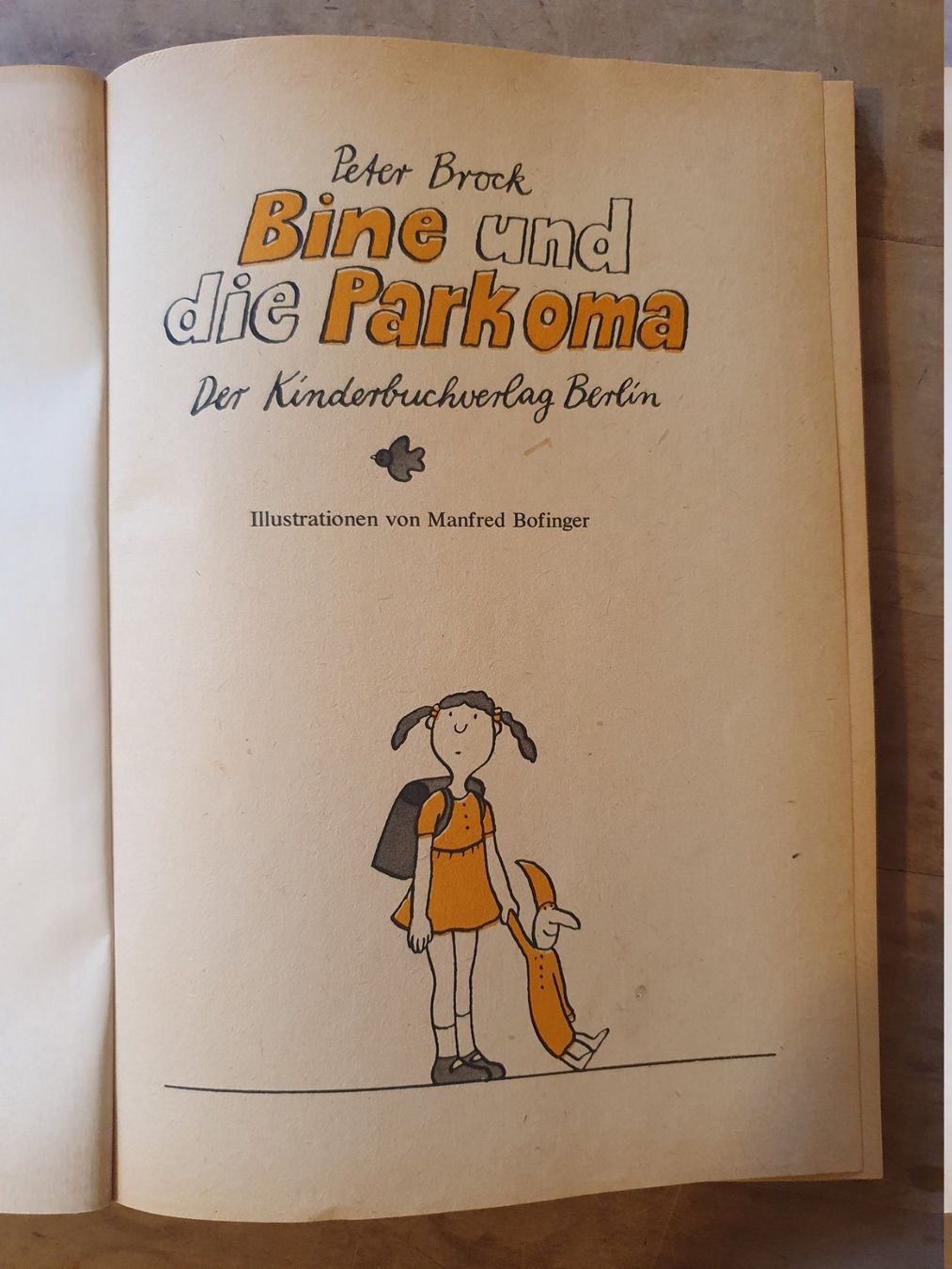 Libri: Bine und die Parkoma Peter Brock – Usato da Zürich venduto da loosebone 2