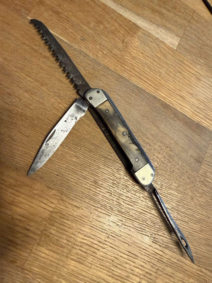 Coltelli tascabile: Antikes Feuerschlag Taschenmesser Feuerschlagmesser – Usato da Goldach venduto da Messerguru 8