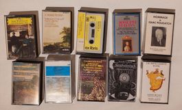 10 Musikkassetten mit klassischer Musik und anderes
