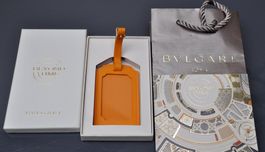 Bvlgari Adresshalter - Kofferanhänger  / porte-adresse