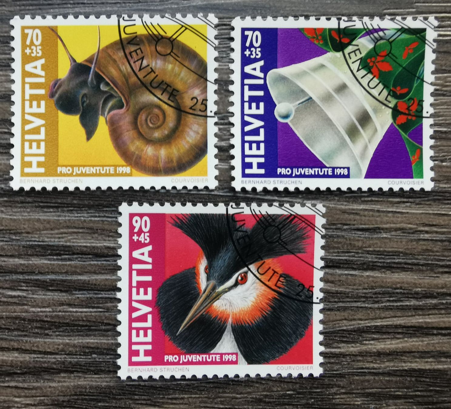 Tutti i francobolli: TR107 Timbre Suisse 1998 – Usato da Cousset venduto da Patrick_Collections