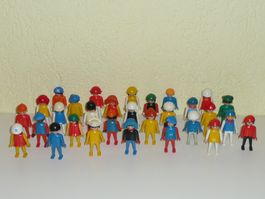 Playmobil " 30 Figuren alle aus den 70er Jahren " ab1Fr.